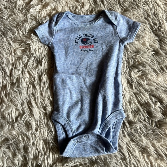 Carters little tough guy division onesie - Picture 2 of 4